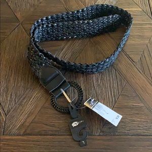 Rue21 Woven Black Belt